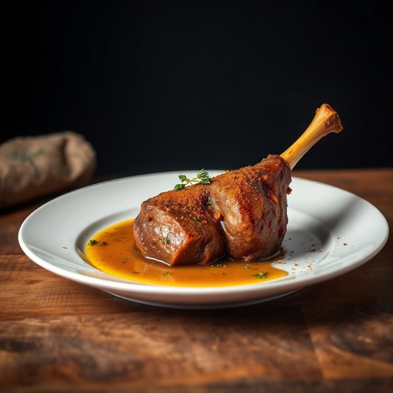 Saffron Braised Lamb