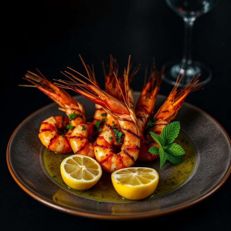 Tandoori Tiger Prawns