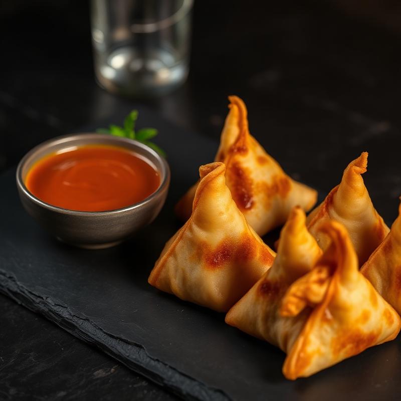 Spiced Lamb Samosas