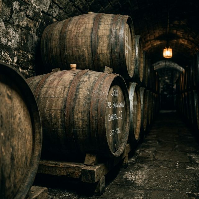 Wine Barrel Aging